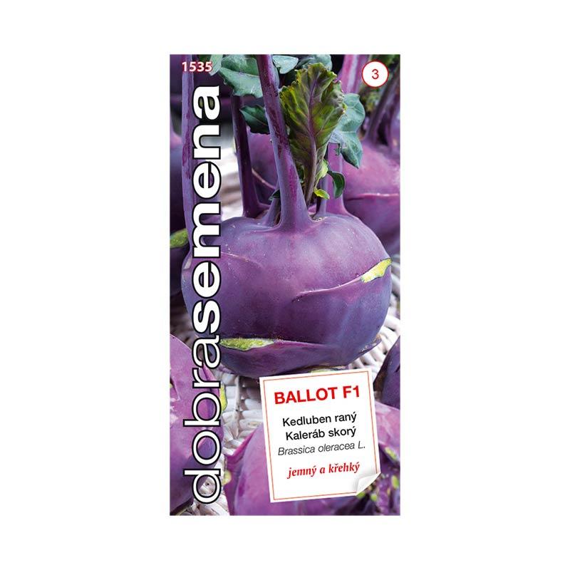 Kaleráb skorý BALLOT F1 40 semien