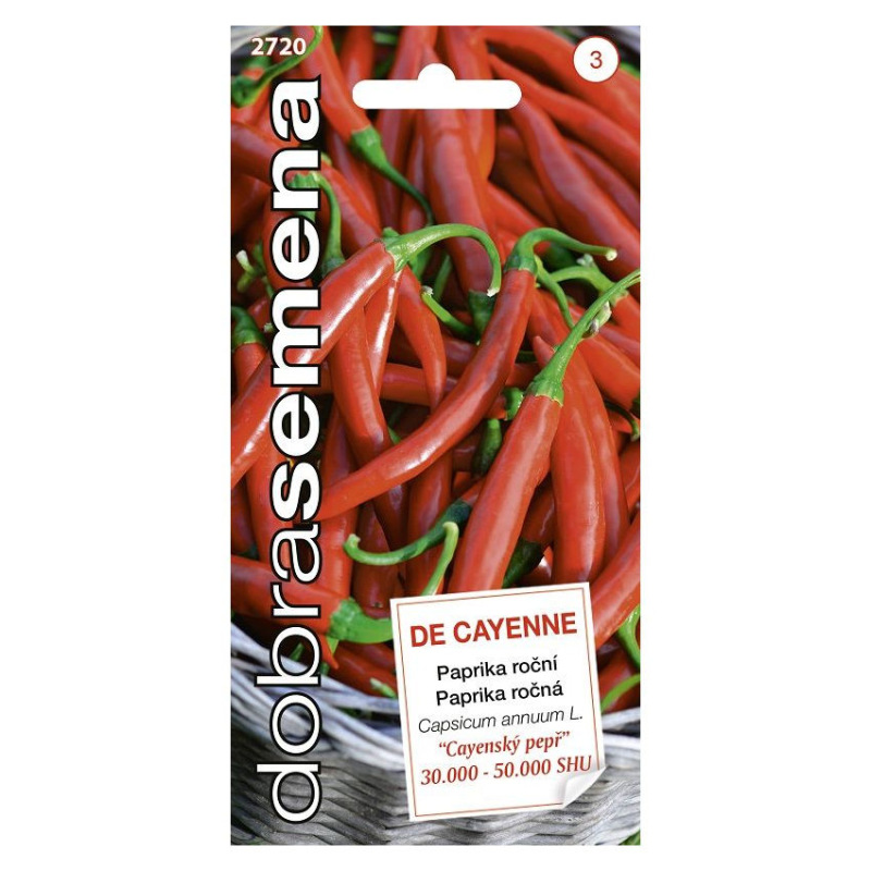 Paprika ročná - DE CAYENNE 0,4 g
