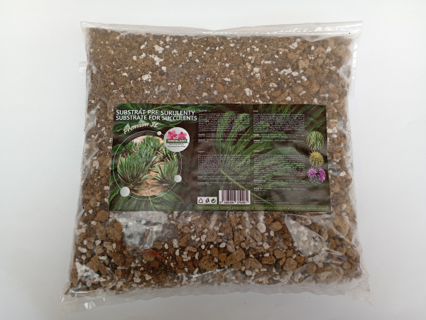 Substrát pre Sukulenty PREMIUM Terrabloom 3 l