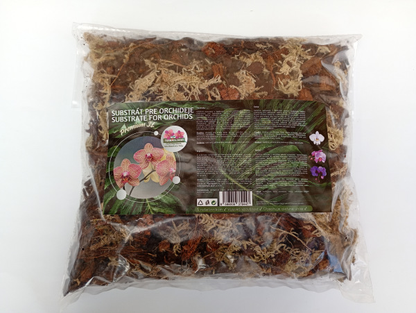 Substrát pre Orchideje PREMIUM Terrabloom 3 l