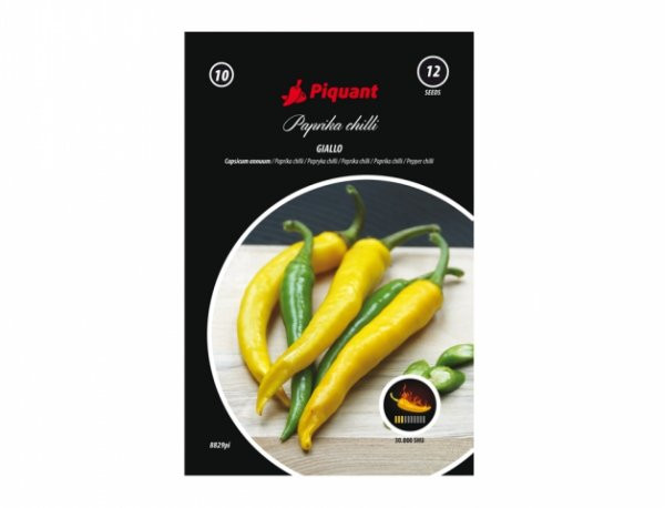 Paprička Chilli GIALLO 12 semien